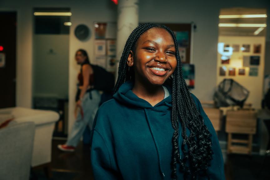 DC-What-makes-us-Different image Students collaborating in modern learning space