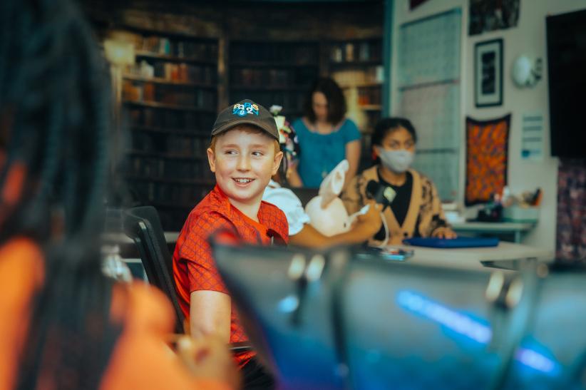 project-based-learning-templeton image Students engaged in hands-on project work